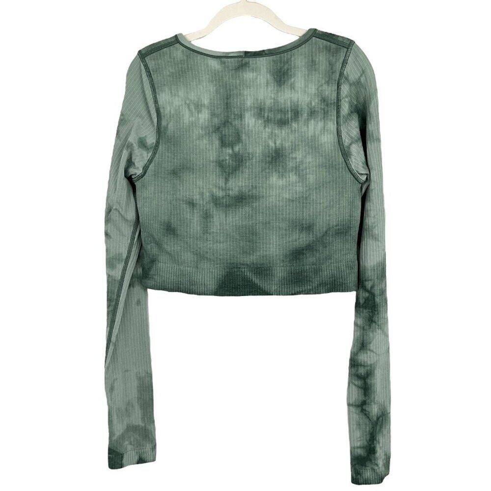 Lululemon Ebb to Street Long Sleeve Shirt Marble Dye Marble Dye Tidewater Te 6 - Picture 4 of 6